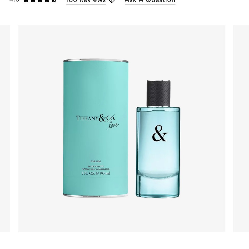 Tiffany & Co. Love Fragrance in Aqua Blue